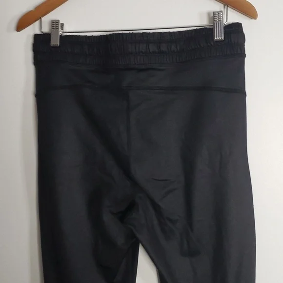 Lululemon Athletica Black Track Pants with Elastic Waistband 6 - Picture 6 of 9